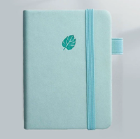 Agenda 2026 A6 A7 en anglais, planificateur holographique laser 2025, carnet de notes portable de poche, mini carnet de notes