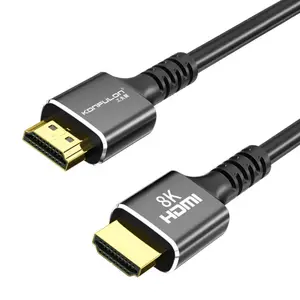Konfulon 2023 venda quente 8k H-D cabo portátil e alta qualidade durável cabo de dados adequado para TV e computador