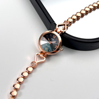 Jam Tangan Kecil Asli yang Indah untuk Gelang, Bahan Alloy, Quartz, Tahan Air, Fashion Pelajar, Bernilai Tinggi