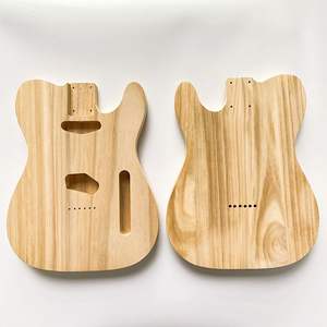 Custom Paulownia Solid Wood <b>Guitar</b> Body Blank Unfinished Tl for Diy Kits - Product Image 1