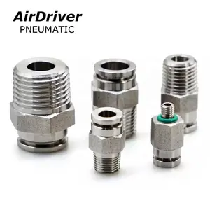 Aço inoxidável 304 Connect Fittings anel de vedação anticorrosivo e resistência a altas temperaturas Pressão máxima 30 Bar