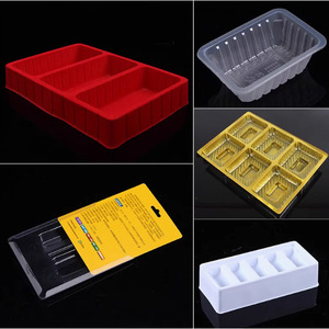 กล่องพลาสติกพับได้ ปรับแต่งได้ ถาดด้านในใสอเนกประสงค์ สำหรับบรรจุภัณฑ์ฮาร์ดแวร์ เครื่องสำอาง และเครื่องเขียน - Product Image 1