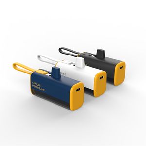 Nouveau <span class=keywords><strong>Mini</strong></span> 5000mah Power Banks Construit en Type-C Câble Led Affichage Portable D'urgence Téléphone Portable Chargeur Mains Libres Power Bank - Product Image 2