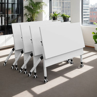 Table de formation pliable en MDF bureau à bascule extensible pour la maison, le bureau et l'école Supermarché
