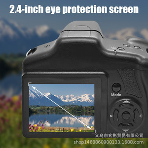 XJ05 Digital Camera 16x Optical Zoom Video Recording Black Plastic Body With 32G Memory Card - Product Image 4