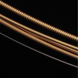 도매 90/10 구리 브론즈 방청 스틸 어쿠스틱 기타 줄 세트 현악기 부품 및 액세서리 - Product Image 6