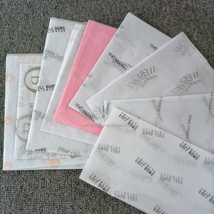 Custom printed wrapping paper with your logo gift/shoes wrapping paper clothing tissue paper