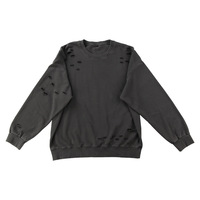 Sudadera con Capucha para Hombre, Estilo Vintage, Corte Regular, de Algodón, con Bordado 3D, Impermeable, Transpirable, de Felpa Gruesa
