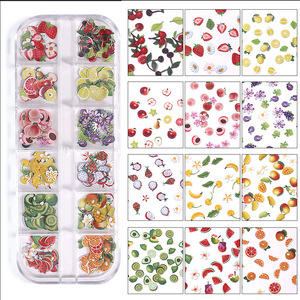 Nouveau Noël et Halloween bonhomme de neige fleur et herbe 12 grille longue boîte feuille de pâte de bois produit de bricolage - Product Image 4