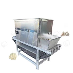 Machine d'épluchage d'oignon d'ail sec de type chaîne de haute qualité 400 Kg Machine d'éplucheur de peau d'ail automatique - Product Image 4