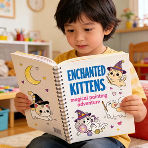 <span class=keywords><strong>Libro</strong></span> de Colorear y Pintar de Tapa Dura para Niños, <span class=keywords><strong>Libro</strong></span> de Actividades Artísticas Educativas Tempranas para Niños - Product Image 4