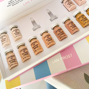 Skin Radiance Semipermanente <span class=keywords><strong>BB</strong></span> Foundation Starter Kit Niacinamida/Peptide Foundation Hidratante Ácido Hialurónico <span class=keywords><strong>B</strong></span> - Product Image 6