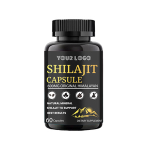 Viên nang shilajit Hữu Cơ Himalaya tinh khiết tăng cường axit FULVIC bổ sung sức khỏe chống oxy hóa mạnh mẽ tăng cường mức năng lượng - Product Image 1