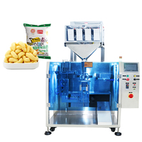 Machine verticale automatique pour sachets en plastique/papier, doypacks, avec fonctions de découpe et de remplissage - Alimentaire, Chimique