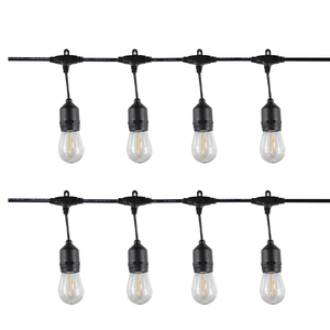 Guirnalda de Luces LED de Cable de Goma Impermeable IP65 Blanco Cálido para Decoración de Fiestas, Bodas y Días Festivos - Product Image 3