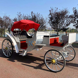 Carrozza elettrica turistica stile europeo caleches turismo turismo carrozza carrozza carrozza trainata a cavallo carro - Product Image 3