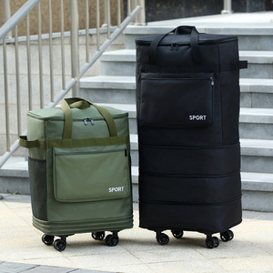 Sac de voyage universel pliable et extensible en tissu Oxford imperméable, grande capacité, pour bagage de cabine 158 cm, idéal pour les <span class=keywords><strong>étude</strong></span>s à l'étranger - Product Image 3