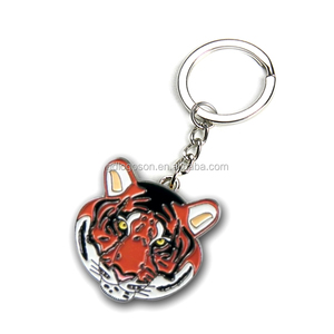Tùy chỉnh dễ thương Fox Keychains 10K + Mô hình động vật tráng men keyrings kim loại quà lưu niệm thời trang phim hoạt hình phong cách làm bằng hợp kim kẽm - Product Image 3