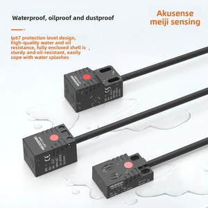 Akusense Cảm biến tiệm cận cảm ứng TQF18-05NO vuông ABS cơ thể IP67 không thấm nước niêm phong tích hợp nhà ở 5-24V NPN PNP 5-8mm - Product Image 5