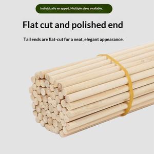 Bâtonnets de bambou jetables pour barbecue commercial et domestique, pour gâteaux, rôtis, saucisses, sucre, courge, poulet, longueur personnalisable - Product Image 2