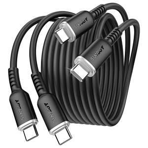 Cable USB Tipo-C Personalizado al por Mayor de Fábrica, 100W 5A, Carga Rápida, Ecológico, de Silicona, para Uso en Automóviles - Product Image 3