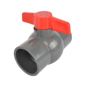 Vanne à boisseau sphérique manuelle en <span class=keywords><strong>PVC</strong></span>, filetée, de 1/2 à 8 pouces, pour l'alimentation en eau, avec poignée - Prix usine - Product Image 5