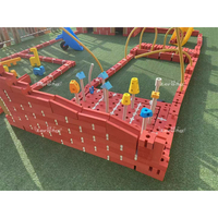 Enfants populaires jouent mousse EVA blocs de Construction jardin grandes briques rouges ensemble de jeu blocs de construction équipement de gymnastique sensorielle à vendre
