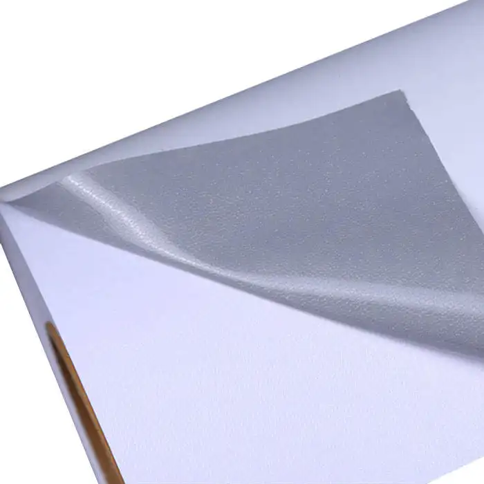 Film stiker vinil berperekat PVC bebas gelembung cetak untuk iklan perekat gulungan kertas vinil