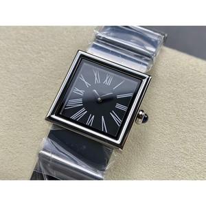 Reloj de Pulsera Cuadrado para Hombre, Correa de Acero, Cuero/Goma, Calendario, Mecánico, Resistente al Agua, con Reserva de Energía, Envío Directo - Product Image 3