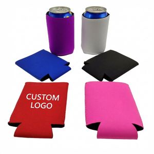 Enfriadores de Latas de Neopreno Promocionales Directos de Fábrica, Logotipo y Color Personalizados, Impresión por Serigrafía, Venta al Por Mayor, ODM, OEM, Envío Rápido - Product Image 1