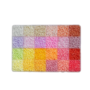 Kit de Cuentas Perler Creativas, Cuentas <span class=keywords><strong>Hama</strong></span> de 2.6mm, Rompecabezas 3D, Manualidades Creativas Hechas a Mano, Regalo, Cuentas Pixel DIY - Product Image 2
