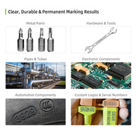 Marqueur laser portable LaserDelta, léger, machine de gravure sur site pour pièces métalliques, logo, numéro de série, code QR