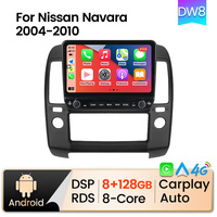 MEKEDE AM FM DSP RDS car-play + auto stéréo android pour Nissan Navara 2004-2010 gps navigateur 360 caméra 8 + 128G lecteur dvd