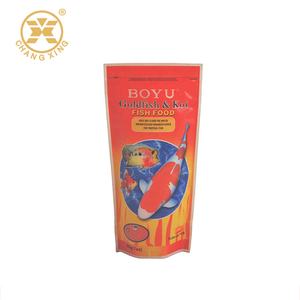 Fabricante OEM diseño 100G <span class=keywords><strong>200g</strong></span> 1kg 5kg 10kg 15kg plástico Koi Goldfish bolsas de Comida para peces - Product Image 2