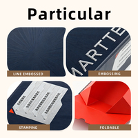 Boîte en papier rigide pliable de luxe avec logo personnalisé, estampage à chaud doré, fermeture magnétique pour l'emballage de produits cosmétiques haut de gamme