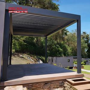 Cubierta de Patio de calidad, techo, perfil de aluminio inflable, jardín, patio trasero, junto a la piscina, estructuras de Patio, pérgola - Product Image 2