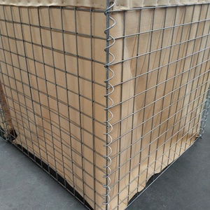 Barrière défensive <span class=keywords><strong>Hesco</strong></span> MIL 1/3 de haute qualité, mur en gabion soudé résistant aux explosions pour la sécurité des camps et des périmètres - Product Image 3