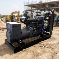Weifang Dieselgenerator 100kW-500kW Wasserkühlungssystem Geräuscharm Offener Rahmen Tragbar ATS