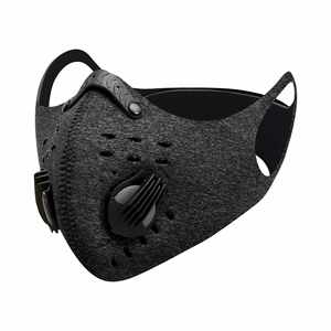 Masque facial en maille à charbon actif I-0690, anti-poussière, masque de conduite avec filtre, valve de protection - Product Image 3