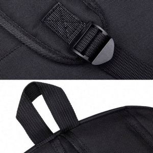 <b>Simple</b> Fashion College Daily Black Back Pack Nylon Oxford Teenage School Bag <b>Backpack</b> With Custom Logo - Product Image 5