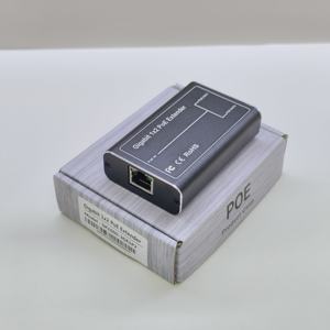 Prix fabricant Répéteur PoE Gigabit 1 entrée 2 sorties Coque métallique 10/100/1000Mbps 1x2 Extender PoE - Product Image 2