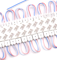 Module de diode électroluminescente DC12V lumière IP65 étanche PVC lampe corps matériel LED Module utilisé pour panneau d'affichage Commercial