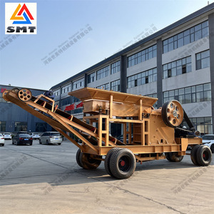 Карьер использует мобильную щековую дробилку <span class=keywords><strong>PE500X750</strong></span> с конвейерной лентой для линии дробления твердых пород. - Product Image 4