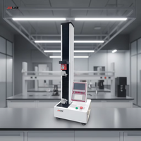 Máquina de ensayo de tracción de columna única para laboratorio, probador de resistencia a la tracción de telas, máquina de ensayo de resistencia al despegue