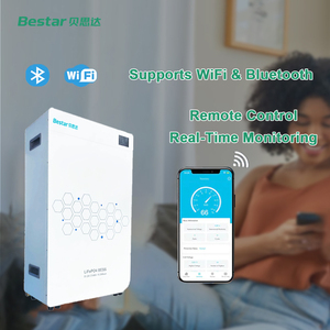 Batterie LiFePO4 10 kWh 51,2 V 200 Ah empilable, compatible avec les onduleurs hybrides Growatt Goodwe, BMS intelligent, <span class=keywords><strong>prix</strong></span> direct usine - Product Image 4