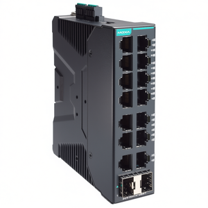 Moxa SDS-G3016-2GSFP-T Gigabit Managed <b>Switch</b> 16 Port Industrial <b>Ethernet</b> <b>Switch</b> - Product Image 2
