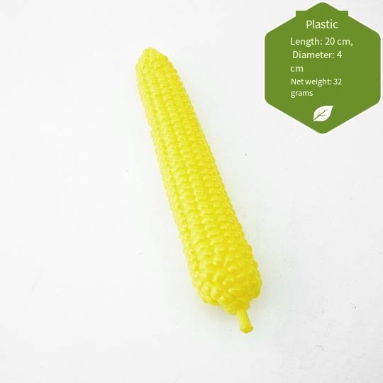 Plastic corn without skin