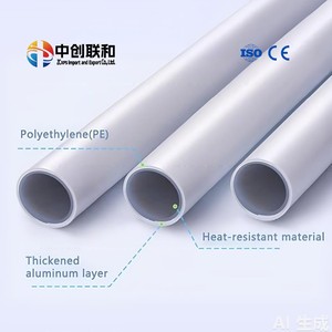 Tuyau composite PEX-AL-PEX haute durabilité, non toxique, pour chauffage par le sol, personnalisable OEM pour la <span class=keywords><strong>plomberie</strong></span> mondiale des bâtiments - Product Image 3