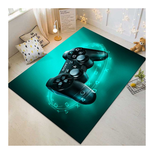 Grand <span class=keywords><strong>tapis</strong></span> antidérapant en polyester pour salle de <span class=keywords><strong>jeux</strong></span>, salon, salle à manger, <span class=keywords><strong>chambre</strong></span> d'enfants, salle de <span class=keywords><strong>jeux</strong></span> pour garçons, style classique, 6 mm, fabriqué à la machine - Product Image 6