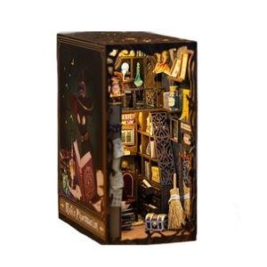Magic World - Soporte de Madera para Libros en 3D, Modelo de Casa de Madera para Armar a Mano, Juguete de Construcción, Regalo, Adornos, Edades 14+ - Product Image 1